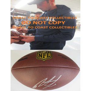 PAXTON LYNCH,DENVER BRONCOS,MEMPHIS,SIGNED,AUTOGRAPHED,DUKE FOOTBALL,COA,PROOF